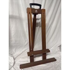 Vintage Wood Grumbacher No. 233 Easel Foldable With Handle Paint Draw Travel Art
